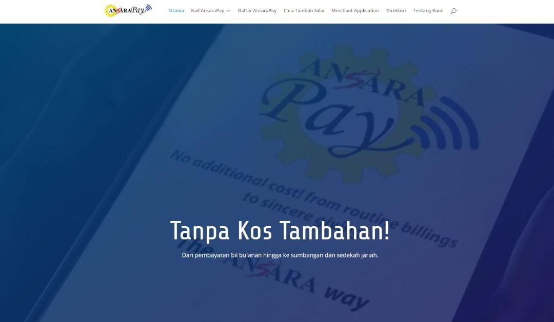 Corporate Website (AnsaraPay)