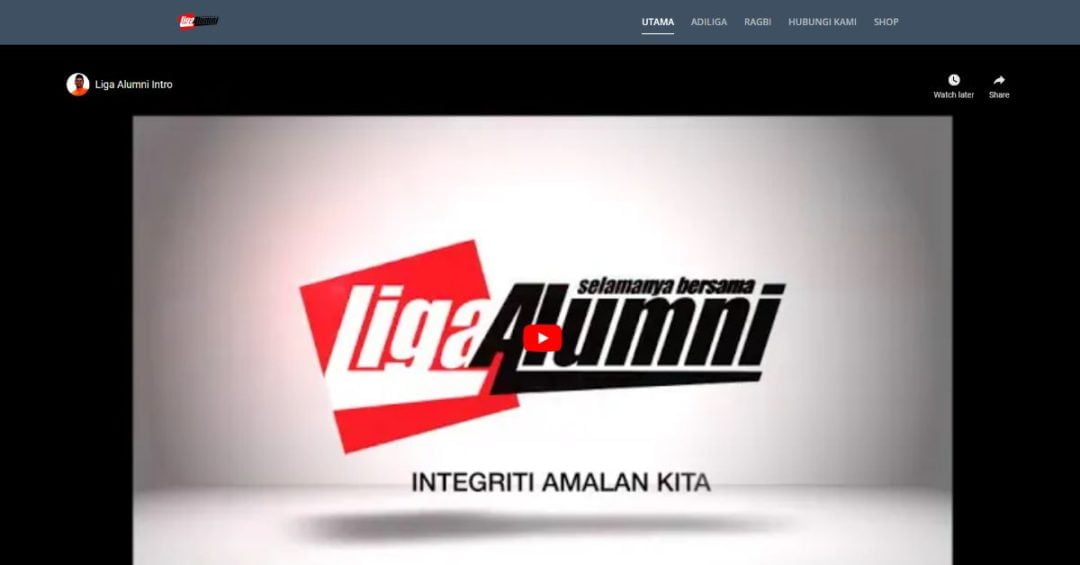 Liga Alumni Corporate Website