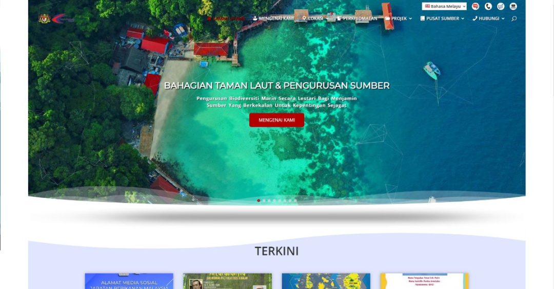 Marine Park Corporate Website